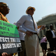 Supporters fight for the Voting Rights Act outside the Supreme Court. (Win McNamee/Getty Images)